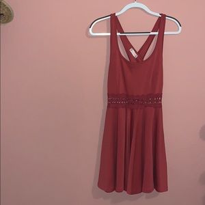 Burnt Orange Altar’d State Dress